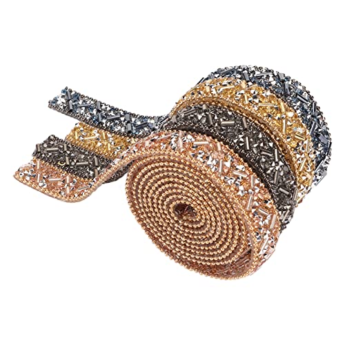 Kristall -Strass -Ribbon selbstklebende, glänzende Trimmkleidung Sammelalbbücher Kristall -Strass -Ribbon selbstklebende, glänzende Trimmkleidung Sammelalbbücher von LIYJTK
