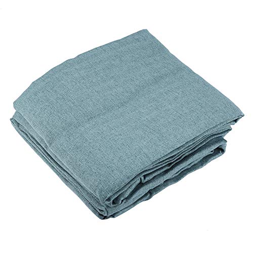 LIYJTK Dunkelgrün verdickterer hellsicherer Vorhang Set für Schlafzimmer Wohnzimmer 2pcs (168 * 229cm) von LIYJTK