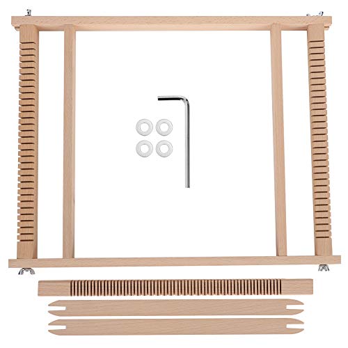 LIYJTK Kinder -DIY -Webrahmen Kit Buche Holz handgefertigtes Wandteppich für Kinder von LIYJTK