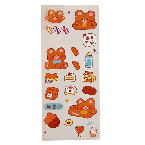 LIYJTK Netter DIY -Aufkleber PVC Cartoon Muster Dekorativ vielseitiger Aufkleber! LIYJTK Netter DIY -Aufkleber PVC Cartoon Muster Dekorativ vielseitiger Aufkleber! von LIYJTK