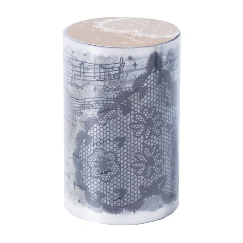 LIYJTK Spitzenmuster Tape exquisite dekorative Aufkleberklebeband für DIY Scrapbooking Album Journal von LIYJTK