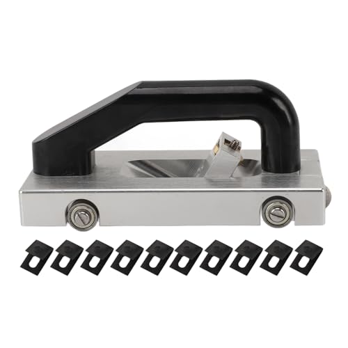 LIYJTK U-Typ Blade Wheeled Groover Aluminium Legierung Manuelle Boden-Slotter Einrast Werkzeug PVC Kunststoff Silber LIYJTK U-Typ Blade Wheeled Groover Aluminium Legierung Manuelle Boden-Slotter Einrast Werkzeug PVC Kunststoff Silber von LIYJTK