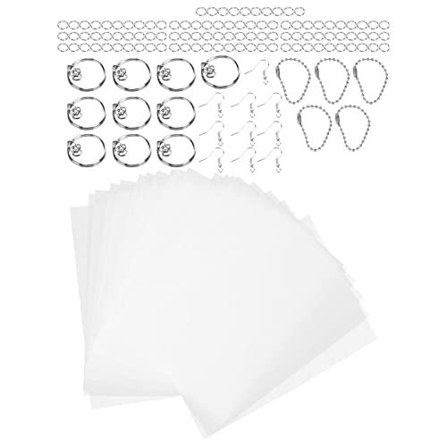LIYJTK Verkleinerte Kunststofffolie Kreative tragbare DIY -Produktion Wärme Schrumpfung Plastikblatt Dynamische Szene LIYJTK Verkleinerte Kunststofffolie Kreative tragbare DIY -Produktion Wärme Schrumpfung Plastikblatt Dynamische Szene von LIYJTK