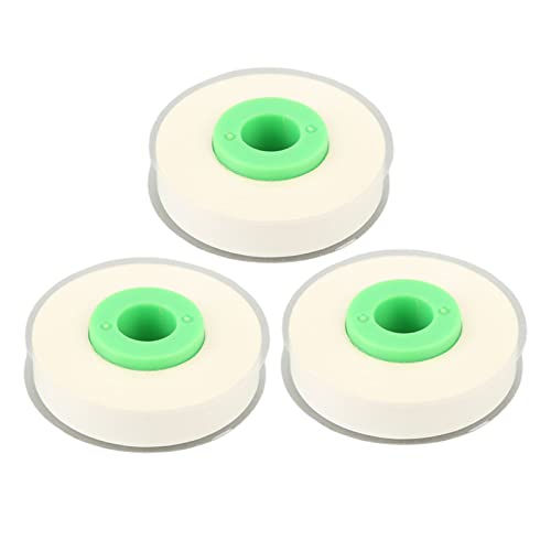 Label Maker Tape Trear Resistant Pet für max LM 370 380 390 3 Rollen 26,2 Fuß pro 9 mm Breite (Weiß) von LIYJTK