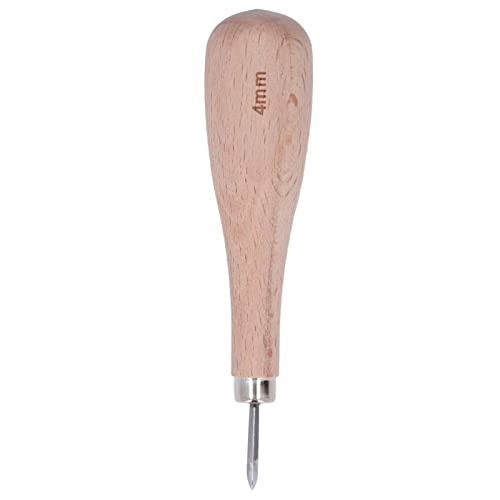 Leder Awl Professionelle Buchenholz -Holzgriff hohe Härte Rhombus Leder Awl Bohrer für Lederhandwerk DIY Leder Awl Professionelle Buchenholz -Holzgriff hohe Härte Rhombus Leder Awl Bohrer für Lederhandwerk DIY von LIYJTK