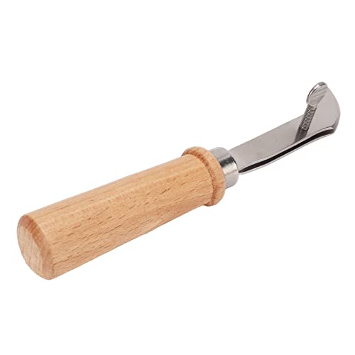 Leder Edger Creaser Edelstahl Langlebiger ergonomischer Griff tragbarer Gürtelgurt Brieftasche von LIYJTK