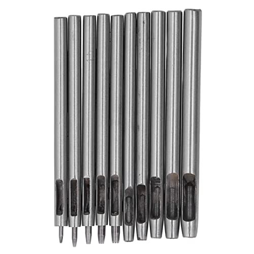 Lederpunsch Set Haltbar mit hohem Kohlenstoffstahl DIY Leder -Handwerk Hobby Lederpunsch Set Haltbar mit hohem Kohlenstoffstahl DIY Leder -Handwerk Hobby von LIYJTK