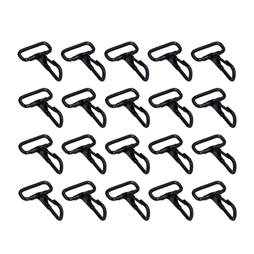 Lobster -Klauenverschlüsse schwarze Befestigungshaken 20pcs DIY Accessoires Taschen Rucksäcke Lobster -Klauenverschlüsse schwarze Befestigungshaken 20pcs DIY Accessoires Taschen Rucksäcke von LIYJTK