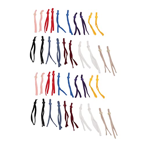 Maske Elastizbänder hohe Dichte Zöpfen einstellbare Schnalle für DIY Mask Lanyard Craft Sewing von LIYJTK