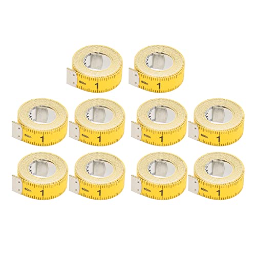Maßband, transparent, Maßstab, Nähband, doppelseitig, 10 Stück, 1,5 m, Schneider, Stoff, Stoffmessung, Haushalt Maßband, transparent, Maßstab, Nähband, doppelseitig, 10 Stück, 1,5 m, Schneider, Stoff, Stoffmessung, Haushalt von LIYJTK