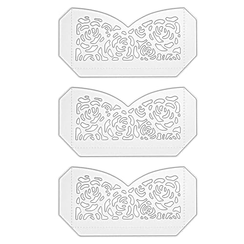 Metallschneidungen Stempel Mehrzweck Kohlenstoffstahl Prägevorlage DIY Scrapbooking Foto Album Bestes Crafting -Werkzeug Kompaktgröße 3pcs von LIYJTK