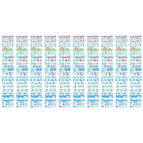 Netter Zentner Tape Sharing Sticker Cartoon für Kalender (Kuckuck blau) von LIYJTK