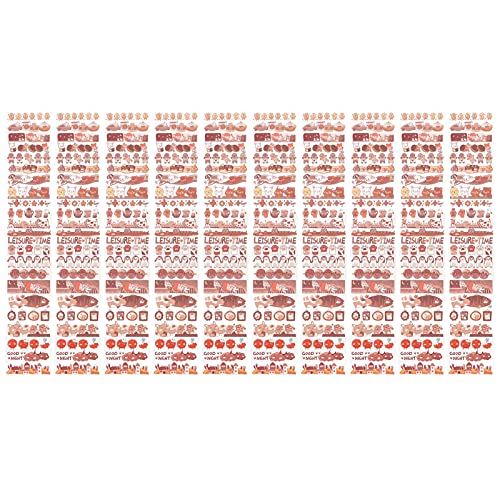 Netter Zentner Tape Sharing Sticker Cartoon für Kalender (TEE) von LIYJTK