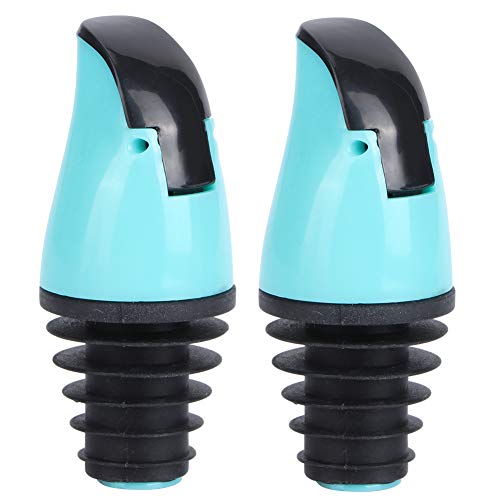Ölflasche gießen Ausguss Stopper Glattes Ölausgang Küchenzubehör (Hellblau) von LIYJTK