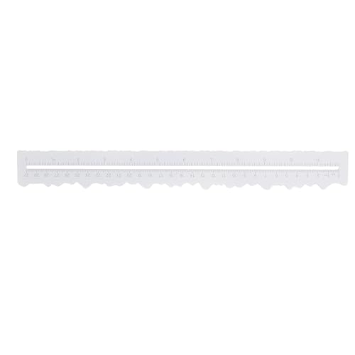 Papier reißen Lineal Plastik doppelseitig Deckle Edge Lineal Crafting -Aktivitäten Papier reißen Lineal Plastik doppelseitig Deckle Edge Lineal Crafting -Aktivitäten von LIYJTK