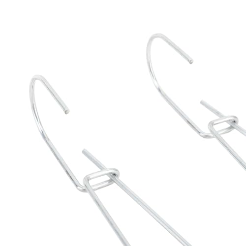 Papiermuster -Haken verzinkter Stahl 20pcs 2,5 x 185 mm Musterbedeckungsregal für den Nähraum von LIYJTK