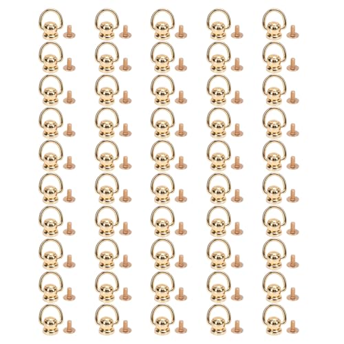 Pull Ring Niets Zinklegierung Schraubnieten zur Handwerbung (Gold) von LIYJTK