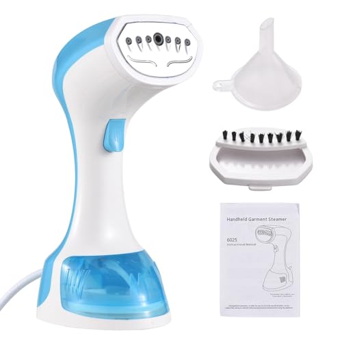 Reisedampfer Kleidung Handheld Kleidungsstück Schnelles Heizen von 120 ml abnehmbarer Wassertank Home Office (EU Plug) von LIYJTK
