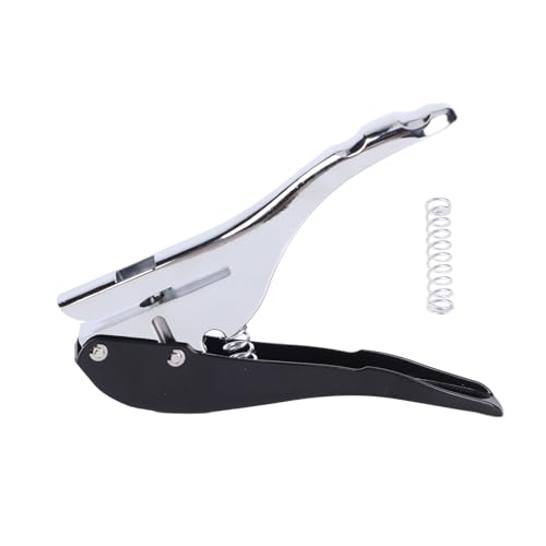 STAHL 8MM LOCH PUNCH: GENAUER POSITION IERTER TRAGBARER PUNCHING PLIER FÜR SCHUL BÜRO REISEN (8 mm / 0,3 -Zoll -Dichtungshautstanzzange) von LIYJTK
