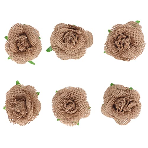 Sackleinen Rose Blumen Schöner dreidimensionaler Effekt Künstliche Blumenhochzeitsfeier -Dekoration Weihnachten Halloween Familienveranstaltungen Sackleinen Rose Blumen Schöner dreidimensionaler Effekt Künstliche Blumenhochzeitsfeier -Dekoration Weihnachten Halloween Familienveranstaltungen von LIYJTK
