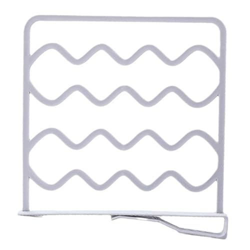 Schrankschelftrenner Einfacher Design Garderobe Partition Board Kompaktes Bücherregal Kleidung Separator Schrank Organizer (Grau) von LIYJTK