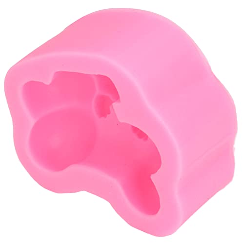 Silikonform Langlebiges Backwerkzeug Süßes Tierform Pink für DIY -Kuchen von LIYJTK