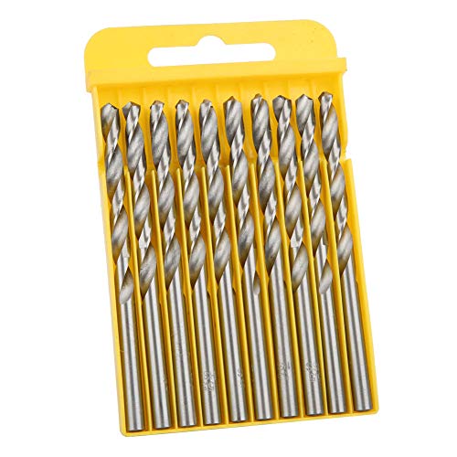 Spiralbohrer Bitstahl 3-Punkt-Auger-Bohrmaschine Bit elektrischer Bohrer Set 20 Stcs gerade Shank ((5,5 Hochgeschwindigkeitsstahl 10 Stück/Box 4241)) von LIYJTK