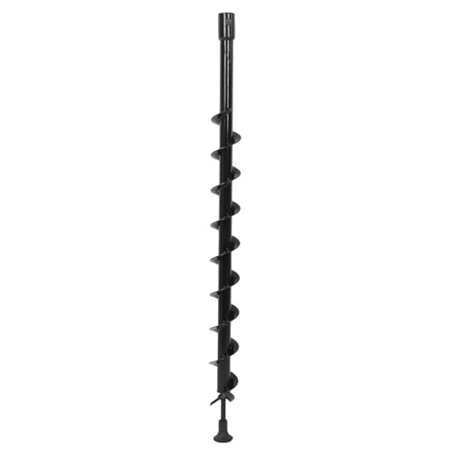 Stahl Erdschnecken Bohrmaschine Bit Garten Postloch Bagger 60x800mm Einklinge zum Pflanzen von Zaunloch, Baum, Boden drehen [Garten DIY] von LIYJTK