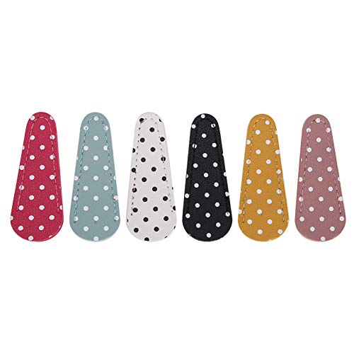 Stickerei Schere Scheide Polka Punkt Schutzcover Craft 6pcs von LIYJTK