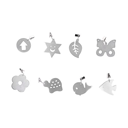 Tischdecke aus Edelstahl Pendellöge Tischdecke Anhänger Stern Clip Schmetterling Clip -Set für Außen- und Innengebrauch Tischdecke aus Edelstahl Pendellöge Tischdecke Anhänger Stern Clip Schmetterling Clip -Set für Außen- und Innengebrauch von LIYJTK