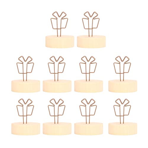 Tischnummernhalter Geschenkbox Form Antique Place Kartenhalter Einfache niedliche Clips für Tischdekoration Weihnachtsfeier Französisches Haus Tischnummernhalter Geschenkbox Form Antique Place Kartenhalter Einfache niedliche Clips für Tischdekoration Weihnachtsfeier Französisches Haus von LIYJTK