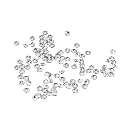 Transparente Strasssteine ​​exquisite Kristall -Edelsteine ​​Handwerk DIY -Schmuckdekoration 100pcs (3 mm) von LIYJTK