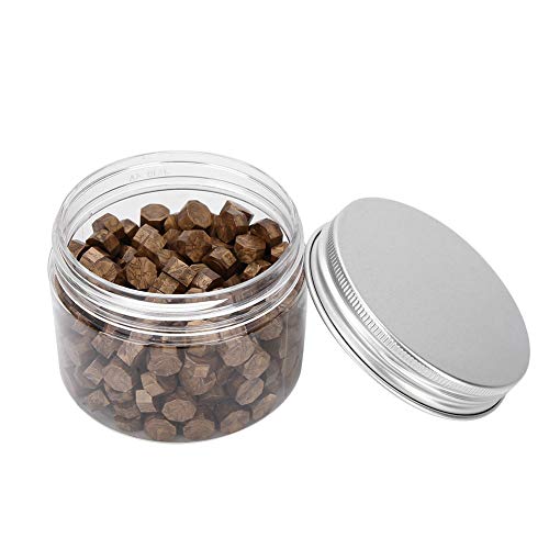 Versiegelung Wachs Vintage Bunte Perlen für Dokumente Einladung Matt Gold Bronze 200pcs Oktagon Seal Anzug Flasche Packung Umschläge Hochzeit (Alte Bronze) von LIYJTK