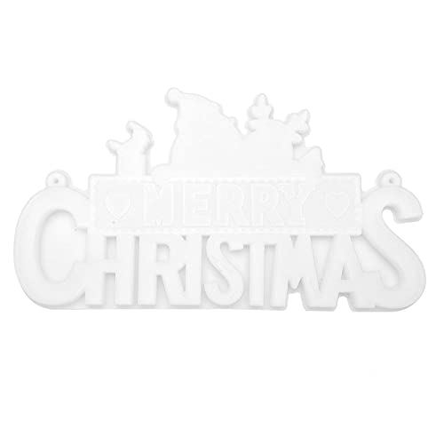 Weihnachten hängende Silikonform DIY Craft Decoration festival, langlebige flexible hochwertige Silikon leicht zu reinigen für Weihnachten Aktivitäten geeignet Weihnachten hängende Silikonform DIY Craft Decoration festival, langlebige flexible hochwertige Silikon leicht zu reinigen für Weihnachten Aktivitäten geeignet von LIYJTK
