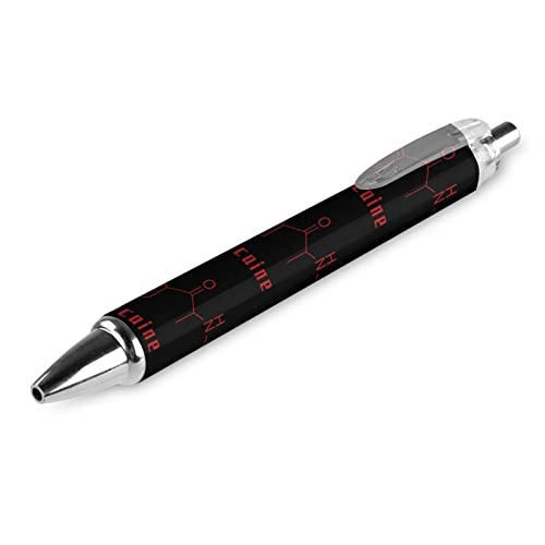LIYvde Druckkugelschreiber mit Kokainformel, schwarze Tinte, Kugelschreiber, Arbeitsstift für Männer und Frauen, 1 Stück von LIYvde