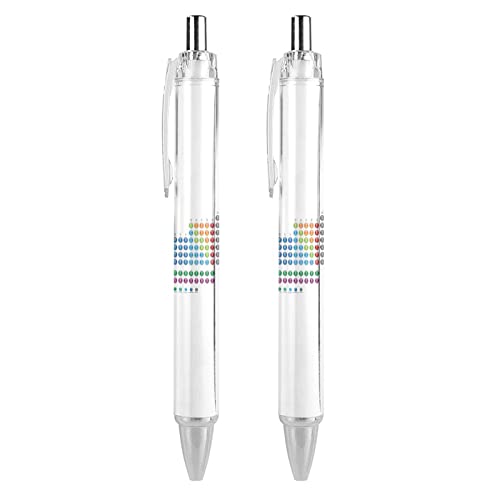 LIYvde Mendeleev Periodensystem, chemische Elemente, Kugelschreiber, einziehbar, Arbeitsstifte für Männer und Frauen, Büro, Geschenk, 2 Stück LIYvde Mendeleev Periodensystem, chemische Elemente, Kugelschreiber, einziehbar, Arbeitsstifte für Männer und Frauen, Büro, Geschenk, 2 Stück von LIYvde