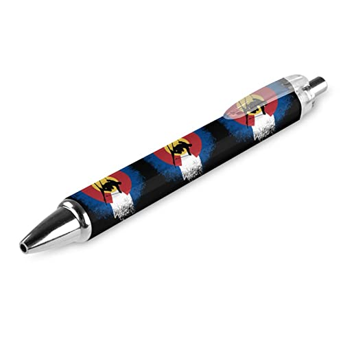 LIYvde Skilaufroller, einziehbar, schwarze Tinte, Kugelschreiber, Arbeitsstift für Männer und Frauen, 1 Stück LIYvde Skilaufroller, einziehbar, schwarze Tinte, Kugelschreiber, Arbeitsstift für Männer und Frauen, 1 Stück von LIYvde
