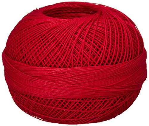 Handlich Hände Lizbeth Premium Baumwolle Gewinde, Größe 40, Weihnachten rot Handlich Hände Lizbeth Premium Baumwolle Gewinde, Größe 40, Weihnachten rot von LIZBETH