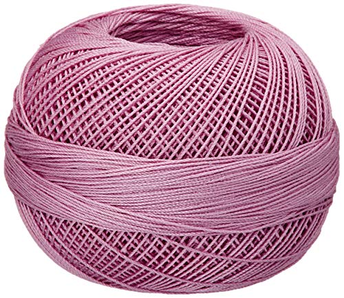 Handy Hands Lizbeth Baumwollgarn, 210 m, 25 g, helles Himbeerrosa von LIZBETH
