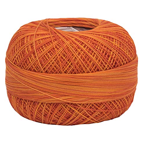 LIZBETH Baumwollgarn, Größe 80, HH80, 10 g, Orange Crush LIZBETH Baumwollgarn, Größe 80, HH80, 10 g, Orange Crush von LIZBETH