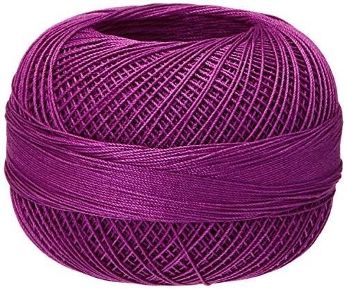 LIZBETH Handy Hands Premium Baumwollfaden, Größe 40, violett/rosa dunkel LIZBETH Handy Hands Premium Baumwollfaden, Größe 40, violett/rosa dunkel von LIZBETH