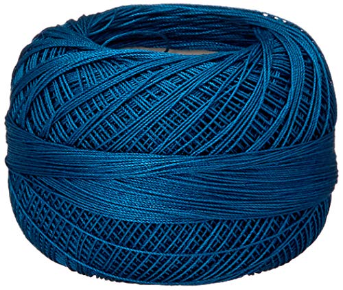 LIZBETH Size 80 HH80 Baumwollgarn, 180 m, 10 g, Wedgewood DK, 168 von LIZBETH