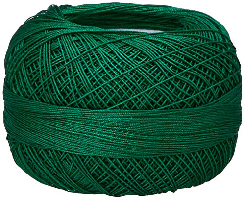 Lizbeth Baumwollgarn, Größe 80, HH80, 10 g, Weihnachtsgrün Lizbeth Baumwollgarn, Größe 80, HH80, 10 g, Weihnachtsgrün von LIZBETH