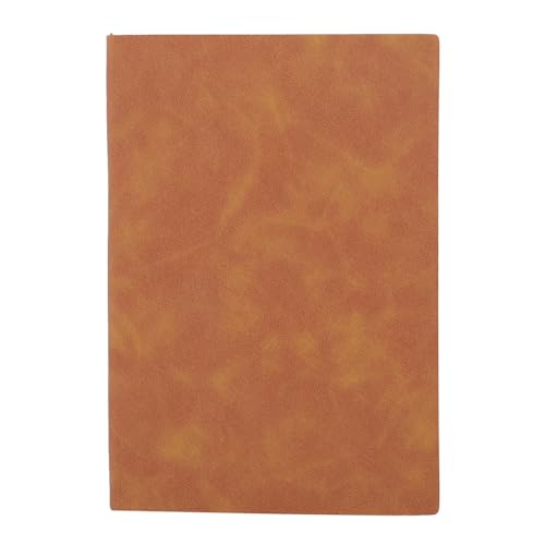 A5 LINED Notebook Leichtes PU Leather Journal für Business Office -Nutzung (Braun) von LIZEALUCKY