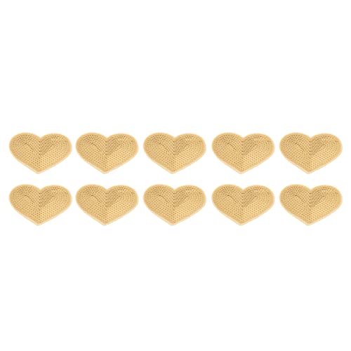 Gold Pailletten Heart Patch DIY Basteln nähen Eisen auf 10 PCS -Abdeckung Entmischungen Löcher Gold Pailletten Heart Patch DIY Basteln nähen Eisen auf 10 PCS -Abdeckung Entmischungen Löcher von LIZEALUCKY