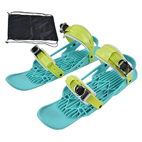 Green Nylon Mini Ski Ski Ski Skitable Snowboardschuhe im Freien im Freien Skisportarten von LIZEALUCKY