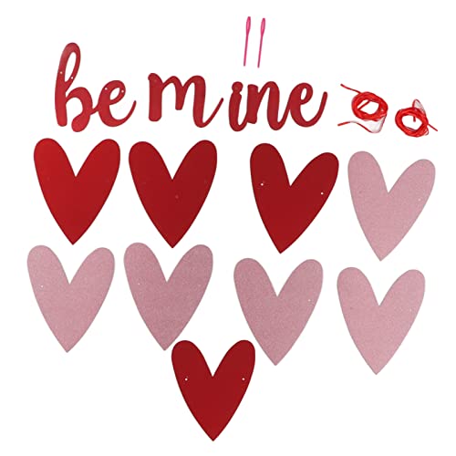 Herz Banner Pink Red Valentinstag Garland Papierdekor Liebes Symbol Herz Banner Pink Red Valentinstag Garland Papierdekor Liebes Symbol von LIZEALUCKY
