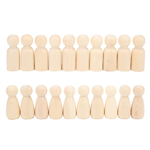 Holzstifte 55 mm DIY Handgefertigte attraktive unvollendete Handwerks -Puppen -Ornamente für Kinder Holzstifte 55 mm DIY Handgefertigte attraktive unvollendete Handwerks -Puppen -Ornamente für Kinder von LIZEALUCKY