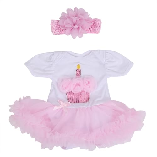 Kleidung für wiedergeborene Puppen, 20–22 Zoll, rosa Spielzeug, Outfit-Zubehör, Neugeborene Kleidung, Kleidung für wiedergeborene Puppen, Babypuppen-Freizeitkleidung, Accessoires von LIZEALUCKY