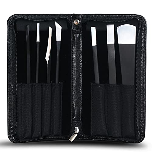 LIZEALUCKY 7-teiliges Pediküre-Messer-Set Eingewachsene Zehennagel-Klingen-Werkzeug Fußpflege-Nagelmesser-Peeling, Fußreparatur-Set für scharfe Klingen für eingewachsenen Nagel, Hornhaut von LIZEALUCKY